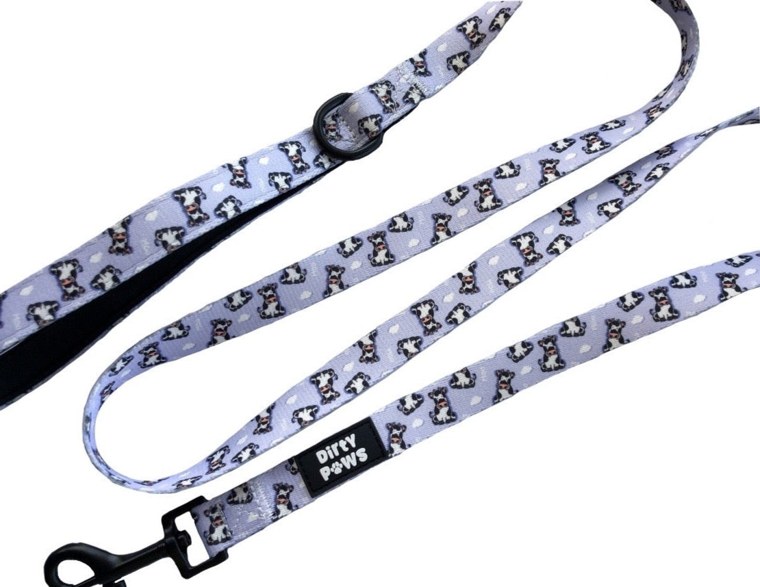 cow print dog leash